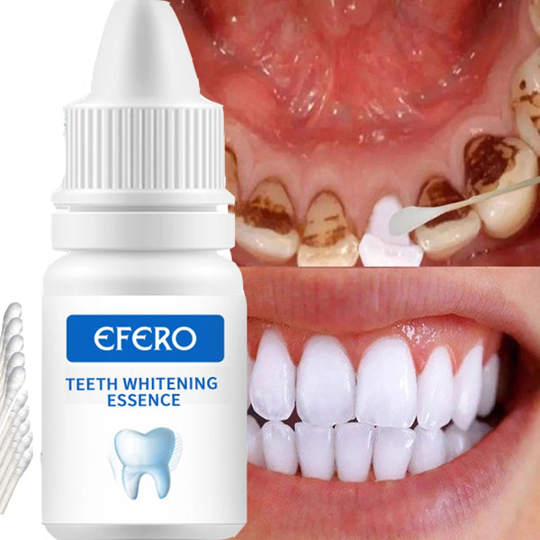 Teeth Whitening Serum Effective Remove Stains Plaque Deep Cleansing Dental Oral Hygiene Gel Teeth Whitening Kit Beauty Health in Pakistan