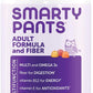 SmartyPants Daily Gummy Multivitamin Adult: Vitamin C, D3, & Zinc for Immunity, Omega 3 Fish Oil (DHA/EPA), Iodine, Choline, Vitamin B6, E, B12, 180 count (30 Day Supply)
