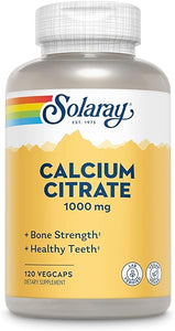 Solaray Calcium Citrate Capsules, 1000mg, 120 Count in Pakistan