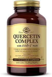 Solgar Quercetin Complex with Ester-C Plus, Unique Synergistic Formulat Immune Health Support, 100 Vegetable Capsules in Pakistan