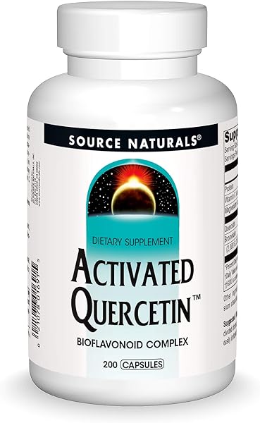 Source Naturals Activated Quercetin - Plant-Derived Bioflavonoid Complex - Seasonal & Immune Defense - 200 Capsules in Pakistan