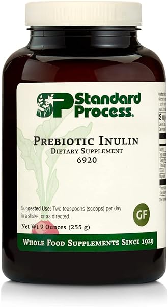 Standard Process Prebiotic Inulin - Whole Food Immune Health and Immune Support, Digestion and Digestive Health, Gut Health and Bone Health with Magnesium Lactate, Calcium Lactate, and More - 9 Ounce in Pakistan in Pakistan