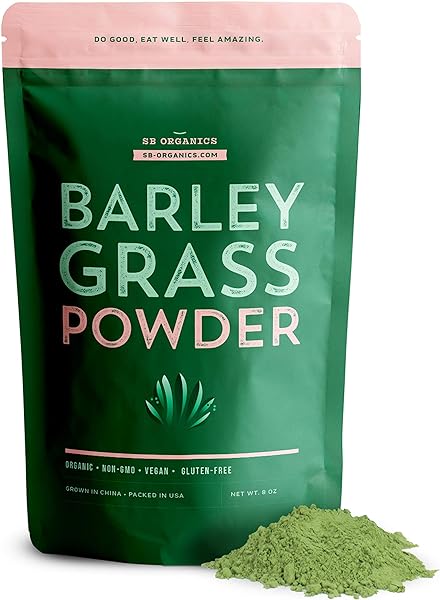 Sun Bay Organics Dehydrated Barley Grass Powder - Non-GMO Gluten-Free - 8 oz. in Pakistan in Pakistan