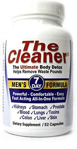 The Cleaner 7Day Men's Formula Ultimate Body Detox (52 Capsules)