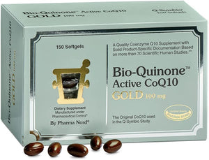 The Original CoQ10 from The Inventor of Q10 Supplements | High Absorption | Bio-Quinone Coenzyme Q10 100mg, Essential Antioxidant for Energy, Heart Health and Fertility Support, 60 Softgels