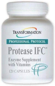 Transformation Enzyme - Protease IFC 120 Caps - #1 Practitioner Recommended - Natural Support for Muscle and Fatigue, and Healthy Inflammation with High Rich Vitamin A, E, C, Zinc, and Selenium in Pakistan