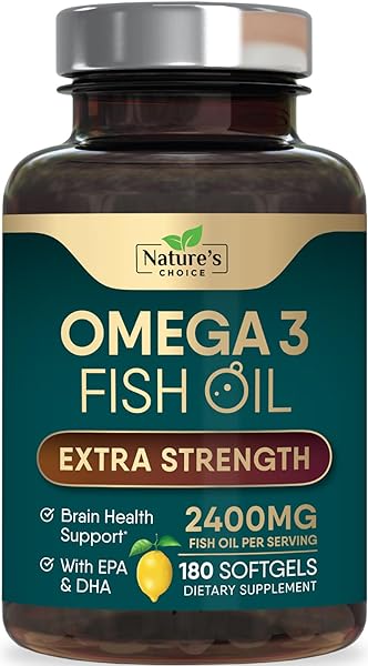 Triple Strength Omega 3 Fish Oil 2400 mg Soft in Pakistan