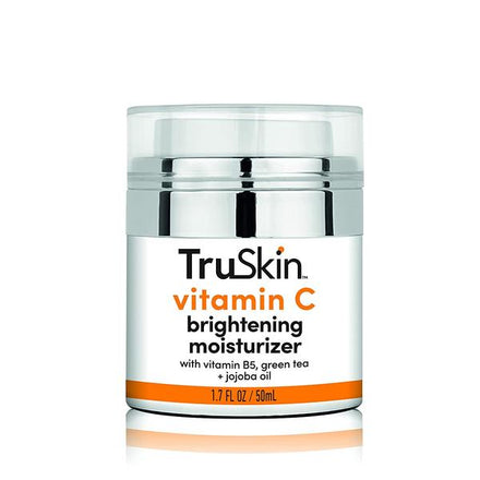 TruSkin Vitamin C Face Moisturizer, Skin Brightening Anti-Aging Cream with Vitamin B5, E, Aloe Vera and Green Tea