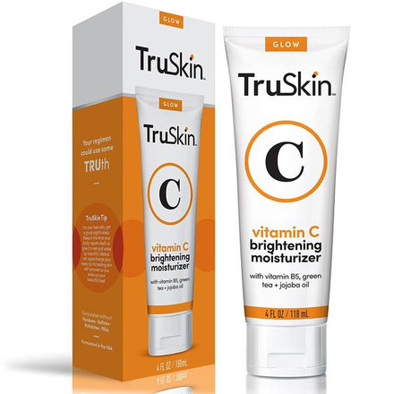 TruSkin Vitamin C Face Moisturizer, Skin Brightening Anti-Aging Cream with Vitamin B5, E, Aloe Vera and Green Tea