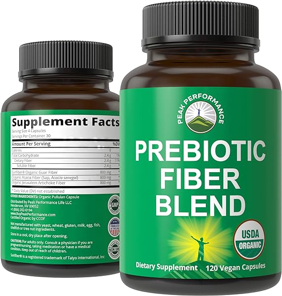 USDA Organic 3-in-1 Prebiotic Fiber - Vegan C in Pakistan