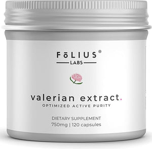 Valerian Root 4:1 Extract Capsules 750mg – Optimized Active Purity – 4X Concentration Valerian Root Extract Supplement - Gluten Free, Non-GMO - Promotes Relaxation - 120 Capsules in Pakistan