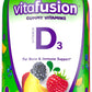 Vitafusion Vitamin D3 Gummy Vitamins, 50mcg per serving, Immune System Support*, Delicious Peach and Berry Flavors, 150 ct (75 day supply)