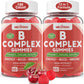 Vitamin B Complex Gummies, Vegan Vitamin B Gummies with 2000 mcg Methyl B12, Methyl Folate | Plus Choline + Inositol, Vitamin C + Zinc for Supports Energy, Mood, Immune, Healthy Hair, Skin - 120 Cts