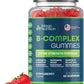 Vitamin B Complex Gummies for Adults, B Complex Vitamin Supplement for Women and Men, B Vitamins Complex Gummies for Energy and Brain Health, Natural Strawberry Flavor, 60 Count - Intego Nutrition