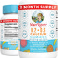 Vitamin D3 + Vitamin B12 Gummies | 2 Month Supply | USDA Organic | Vitamin D & B12 Supplement for Adults & Kids Ages 2+ | Bone Health | Energy Boost | Vegan | Non-GMO | Gluten Free | 60 Count