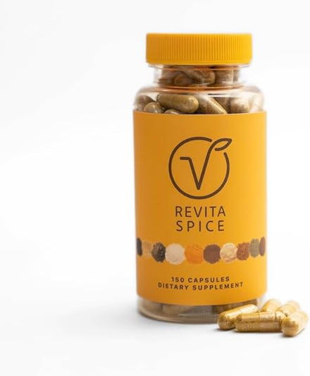 Whole Food Supplement with Superfood for Women, Men, and Kids - 150 Capsules - Allspice, Cardamom, Cinnamon, Cloves, Cumin, Garlic, Ginger, Onion, Oregano, Turmeric in Pakistan