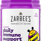 Zarbee's Elderberry Gummies for Kids with Vitamin C, Zinc & Elderberry, Daily Childrens Immune Support Vitamins Gummy for Children Ages 2 and Up, Natural Berry Flavor, 70 Count
