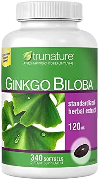 trunature Ginkgo Biloba, 340 Softgels in Pakistan