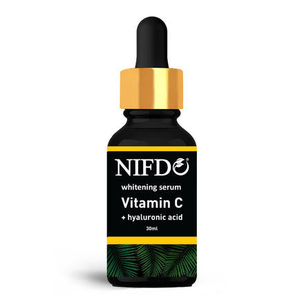 Nifdo Whitening Serum in Pakistan, Anti Aging Serum in Pakistan, Vitamin C + Hyaluronic Acid