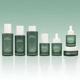 Dark Green Dropper Container 30 ml Glass Emulsion Bottles in Lahore